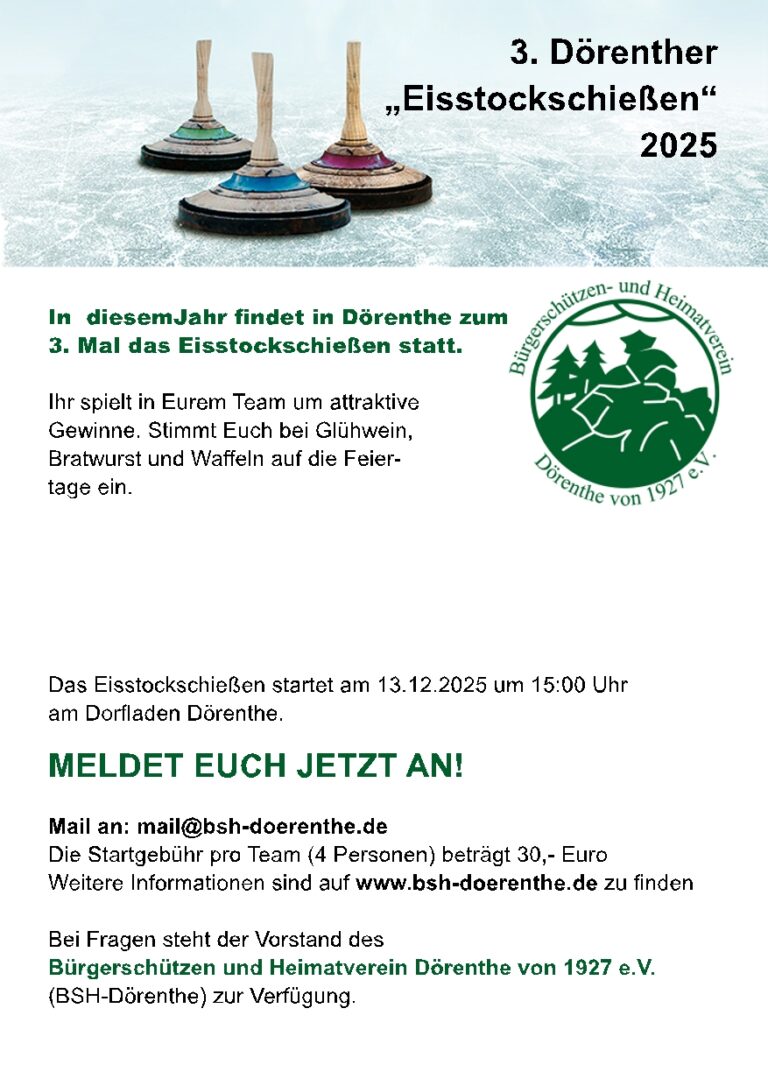 Eisstockschießen 2025