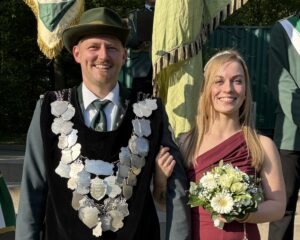 König Andre Krüer mit Königin Sandra