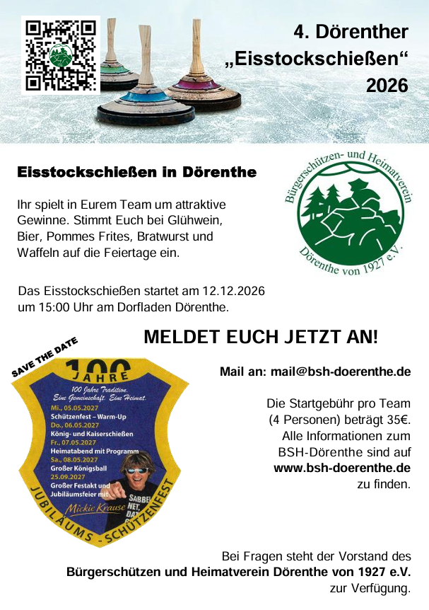 Eisstockschießen 2026